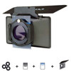 Cokin Z-PRO Matte Box Starter Kit with Two Filters &amp; 62mm, 72mm &amp; 82mm Adaptor Rings.