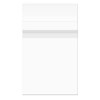 ClearBags 8-7/16" x 10-1/4" Crystal Clear, Protective Polypropylene Storage Bags, with Flap, 100 Bags