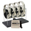 Califone 1218AVPS-03 8-Position Non-Powered Stereo Listening Center