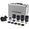 Celestron 2" Eyepiece and Filter Accessory Kit with 3 Eyepieces, Barlow, 5 Filters, Mirror Diagonal &amp; Case.