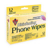 Falcn Pre-moistened Foil Pack of Disinfecting Phone and Office Wipes, 12 Count