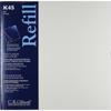 C.R. Gibson Unimount Magnetic Refill Pages for the P45 and P3X Series Photo Albums, Pack of 5 12" x 12" Pages.
