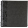 C.R. Gibson Heritage Series, Bound Photo Journal Album, Holds 200 4 x 6 Photos 2-Up, Color: Onyx