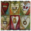 C.R. Gibson Post-Bound Magnetic Page Album, with 8 Pages and will Hold Any Size Image up to 10 x 12, Color: Whole Hearts.