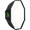 Creative Light 3' Recessed Front, RF Series, Octagonal Softbox for Flash or Continuous Lights up to 500 watts.