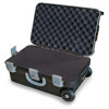 Porter Case PCi Injection Molded Airline Carry On Case, Foam Version with Trolly Cart - Black/Grey (External Size: 22in x 14in x 9in)