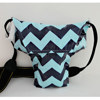 Camera Coats Aqua Navy Chevron Waterproof Rain Slicky - $50.00