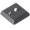 Cullmann Medium Quick Release Plate 42mm, 1/4" Thread, Removable Video Pin