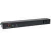 CyberPower 20A 10 Outlet (2 Front and 8 Rear) 1U Rack Mounted Rackbar Surge Suppressor RKBS20ST2F8R