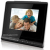 Coby DP356 3.5" (4:3) Digital Photo Frame with Alarm Clock, Black