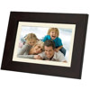 Coby DP-732 7 inch (16:9) Widescreen Digital Photo Frame with Wooden Design