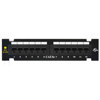 DataComm Electronics Cat 5e 12-Port Mini Patch Panel 20-5502