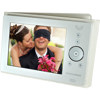 Digital Foci Photo Book, Portable Digital Album with 8" LCD Screen and 4GB Internal Flash Memory - Pearl White