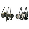 DeluxGear LC Lens Cradle with Neo Duet Camera Strap Combo Pack