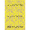 Drop it MODERN 4.5' x 9' Canary Photography Fabric Backdrop with Velvet Flocked Design