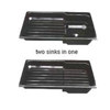 Adorama / Delta Plastic Convertible 6' Sink CPM62640, Delta brand