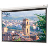 Da-Lite Designer Contour Manual Square Format Wall &amp; Ceiling Mounted Screen, 84" x 84", 119" Diagonal, Matte White Surface, with CSR Controlled Screen Return