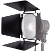 Dynalite 9" Four Leaf Barndoor and Filter Frame (4006B9 / SR-50BD) SR50BD, Dynalite brand