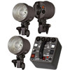 Dynalite Mk8-12fe1Kit with MP800 800W/s RoadMax Power Pack, Two MH2050 Roadmax Flash Head, Free Additional Mh2050 Flashhead