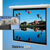 Draper Salara Plug & Play Electric Wall Mount Projection Screen 136006