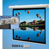 Draper Salara Plug & Play Electric Wall Mount Projection Screen 136079