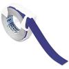 Dymo 520106 0.37"x12' Blue Glossy Finish Vinyl Self-Adhesive Labeling Tape 520106