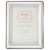 Eccolo Italian Sterling Silver 4x6" Picture Frame 4X6-SSX-01, Filing/Storage > Picture Frames & Accessories > Formatted Metal Frames > Eccolo Formatted Metal Frames