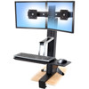 Ergotron WorkFit-S Sit-Stand Workstation, Ergotron brand