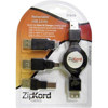 Zipkord 313USB Retractable Multi-Tip Sync / Charger Combo Kit 313USB