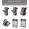 Elinchrom 4800 Watts Digital Power Set 4 with Two 2400RX Power Packs and Twin x 4 Flash Heads and Skyport EL10327.2