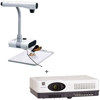 Elmo 1304-221 TT-02RX Document Camera with CRP-221 Projector Bundle System, 1.39MP CMOS Sensor