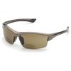 Elvex RX-350BR Sonoma Brown Polycarbonate BiFocal Safety / Fashion Glasses RX350BR10