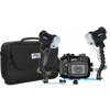 Fantasea FP7100K Camera, Housing &amp; YS-01 Doube Light Set: includes Nikon Coolpix P7100 Digital Camera with FP-7100 Underwater Camera Housing, 2 - Sea &amp; Sea YS-01 Strobe Kit
