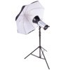 Flashpoint II 620M Monolight Kit, One 300 Watt Second Monolight with Stand and Umbrella.