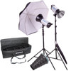 Flashpoint II 620M Portrait Wedding Monolight Kit, with Two 620M Monolights, Stands, Umbrellas,Case, Snoot