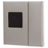Flashpoint Overlapping CD Holder, Holds 2 CDs, with Cover Window, Color: Beige.