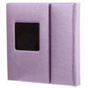 Flashpoint Overlapping CD Holder, Holds 2 CDs, with Cover Window, Color: Purple.