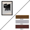MCS Float Wood Frame, 16" x 20" for a 11x14" Photograph, Molding 3/4" Color: Bronze.