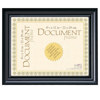 MCS Swan Wood Document Frame 69302