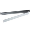 MCS Aluminum Sectional Frame, Two 10" Sections, Silver, Requires Another Pack to Have a Four Sided Frame.
