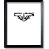 Imperial Frames Regency, Wood Picture Frame for a 12" x 18" Photograph, Color: Black,