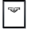 Imperial Frames Regency, Wood Picture Frame for an 8" x 11" Photograph, Color: Black,