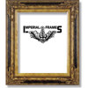 Imperial Frames Aristocrat, Wood Picture Frame for a 8x10" Photograph, Color: Mahogany with Gold High Lights