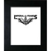 Imperial Frames, Wood Picture Frame for a 8x10" Photograph, Moulding Size 1.5" Wide &amp; .75" Thick, Color: Black