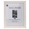 North American Regal, Wood Picture Frame with a -3/4" Wide Molding, for an 8x10" Photograph, Color: White,