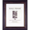 North American Astor, Wood Picture Frame with a 2" Wide Molding, for a 4x6" Photograph, Color: Bronze,
