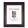 North American Astor, Wood Picture Frame with a 4" Wide Molding, 8" x 16" for 3 4x6" Photographs, Color: Bronze.