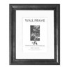 North American Riverside, 8x10" Wood Picture Frame with a 1-3/4" Wide Molding, for a 5x7" Photograph, Color: Black,