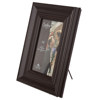 North American Tamara, Wood Picture Frame with a 1-3/4" Wide Molding, for a 4x6" Photograph, Color: Walnut,