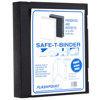 Flashpoint Archival Plastic Storage Binder Box without Rings, 9" x 11", Color: Black